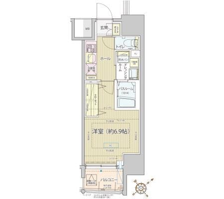 レビスタ白金高輪 504