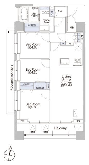 プロシード池上 0208