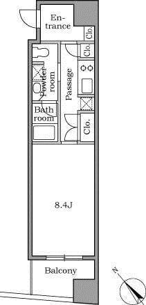 レジディア恵比寿Ⅱ 1001