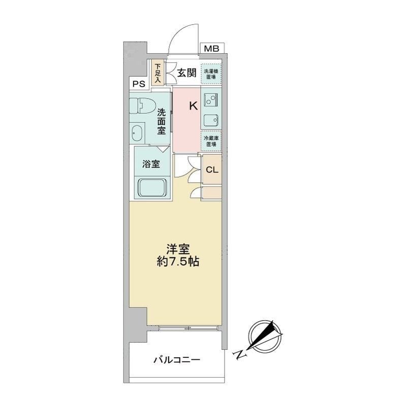 La Douceurお花茶屋Ⅰ 0209 間取り図