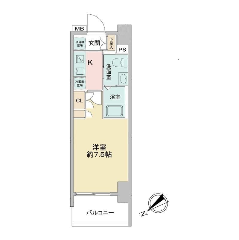 La Douceurお花茶屋Ⅰ 0908 間取り図