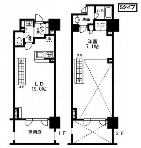 レジディア杉並方南町 0126 間取り図