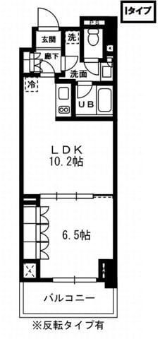 レジディア杉並方南町 0519 間取り図