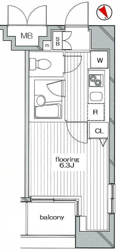 グランヴァンデュヴェール東京 0404