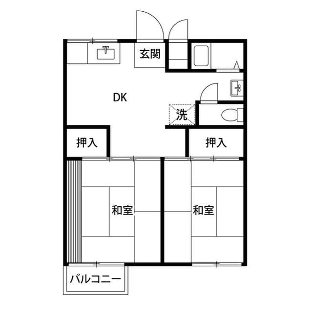コーポ緑ヶ丘A棟 203
