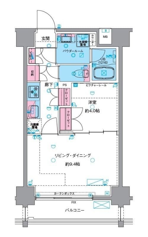 ジェノヴィア浅草Ⅵスカイガーデン 1004