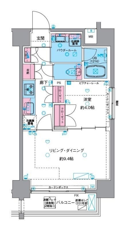 ジェノヴィア浅草Ⅵスカイガーデン 401