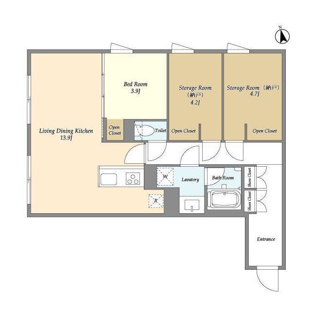 エフローレプルミエ武蔵小山 204