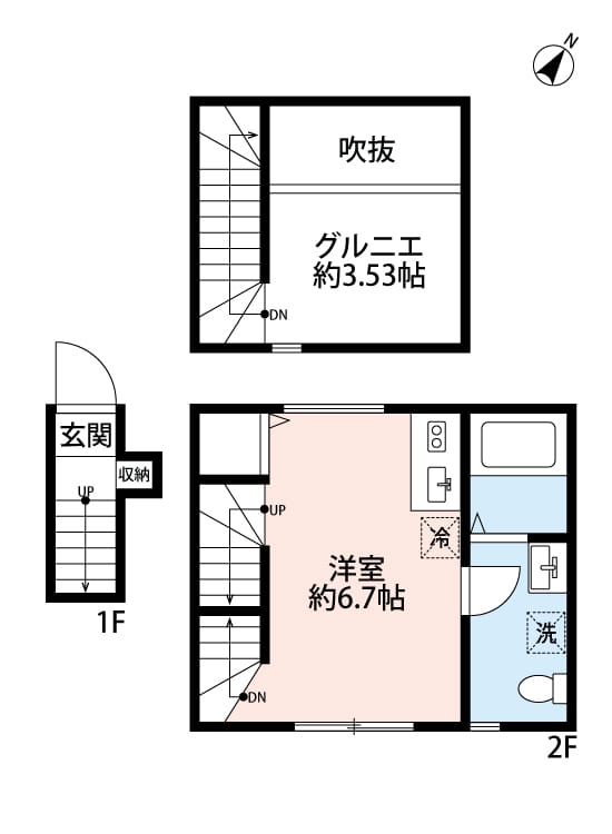 ハナテラス竹ノ塚(ハナテラスタケノヅカ) 203