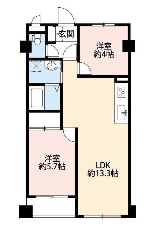グランドハイツ原宿 302 間取り図
