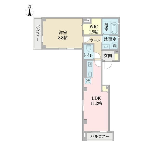 GSカーム北糀谷Ⅲ 201