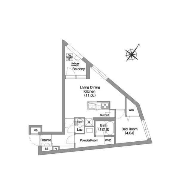 コンフォリア・リヴ渋谷本町 304