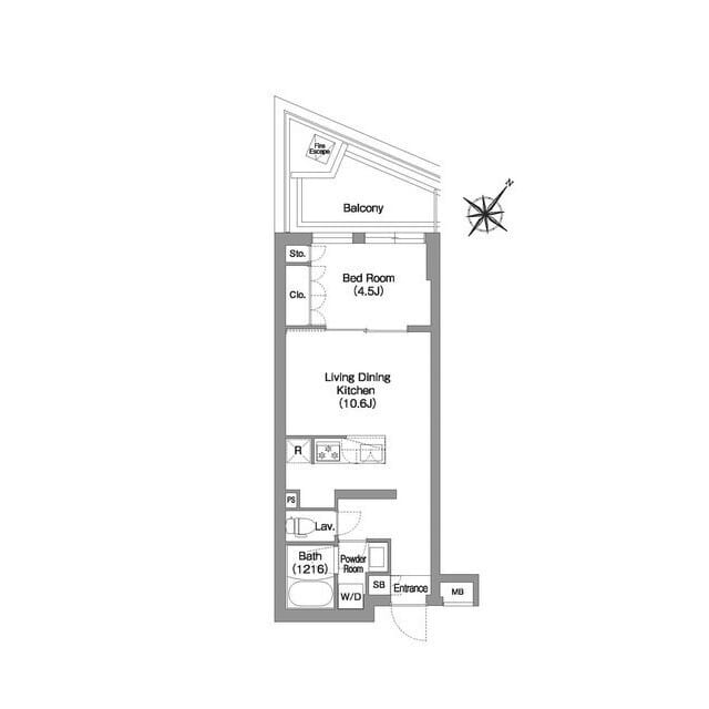 コンフォリア・リヴ渋谷本町 401