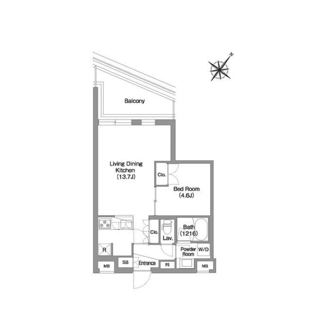 コンフォリア・リヴ渋谷本町 402