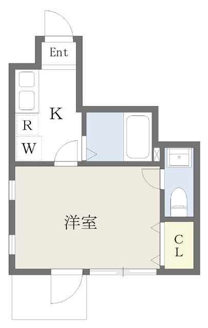 メリス西新宿 101 間取り図