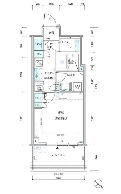 パークタワー勝どき サウス棟 1125