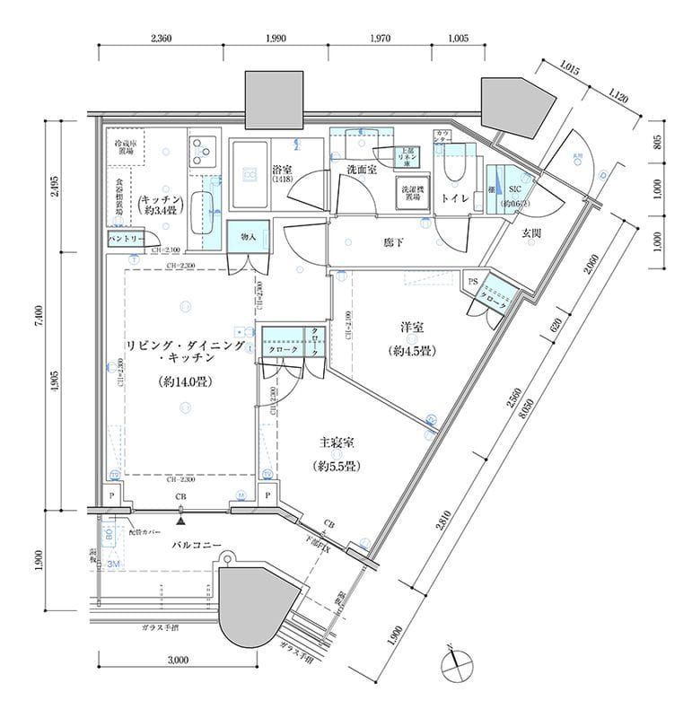 パークタワー勝どき サウス棟 1530