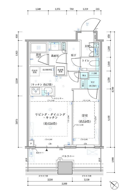 パークタワー勝どき サウス棟 424