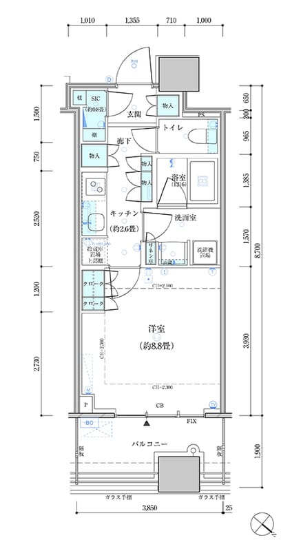 パークタワー勝どき サウス棟 515