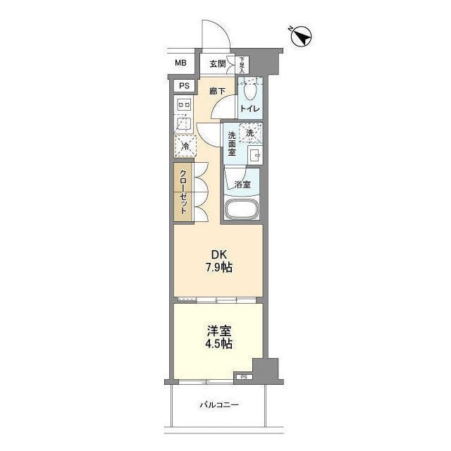 ニューミラ明大前 203