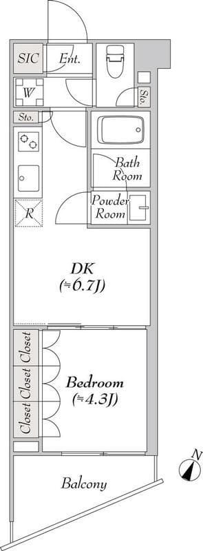 ルミーク本町ウェスト 104
