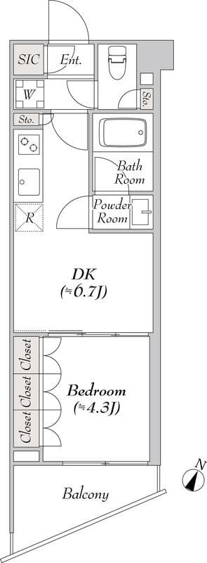 ルミーク本町ウェスト 204
