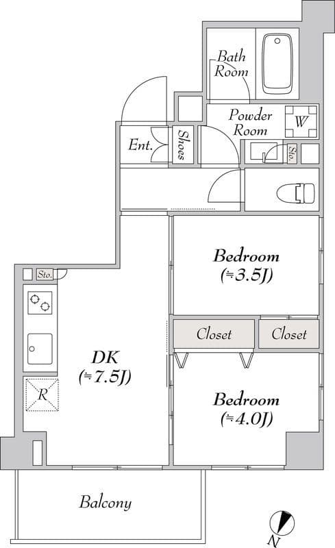 ルミーク本町ウェスト 302