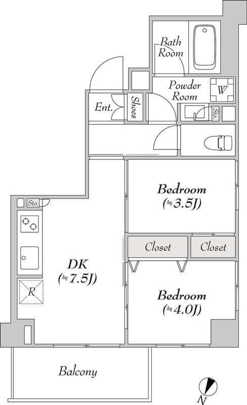 ルミーク本町ウェスト 402
