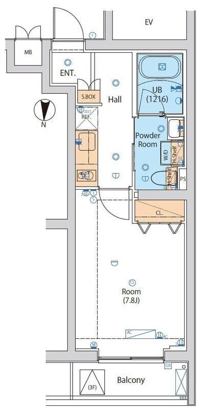 エストゥルース小竹向原 102