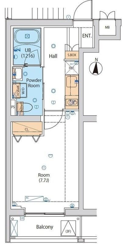 エストゥルース小竹向原 401