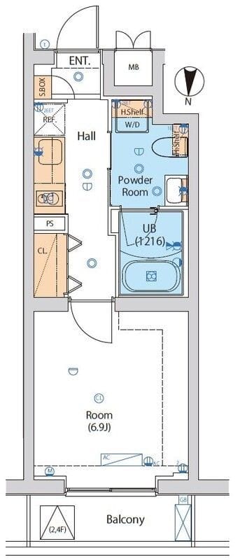 エストゥルース小竹向原 405