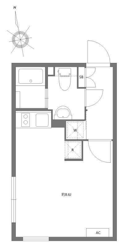 アレーロ西早稲田 306