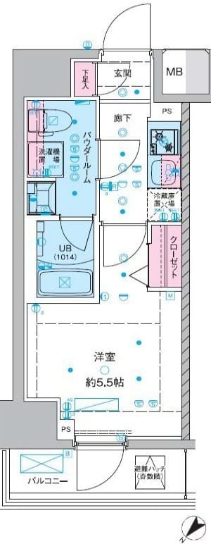 ジェノヴィア西川口Ⅲ 804