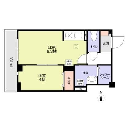 Cent-Donner Senju 205 間取り図