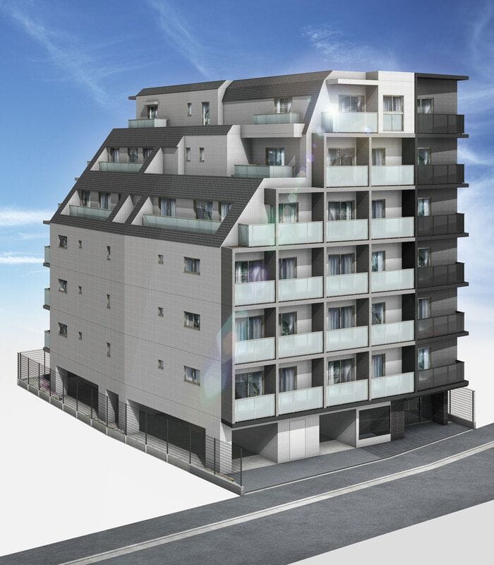 ティモーネプレミアム東十条 304 間取り図