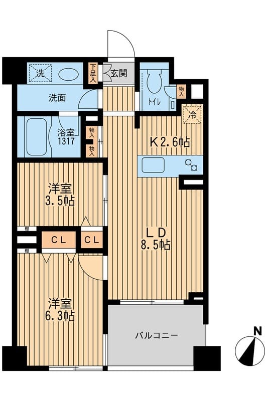 クリオ上野毛ラ・モード 0402