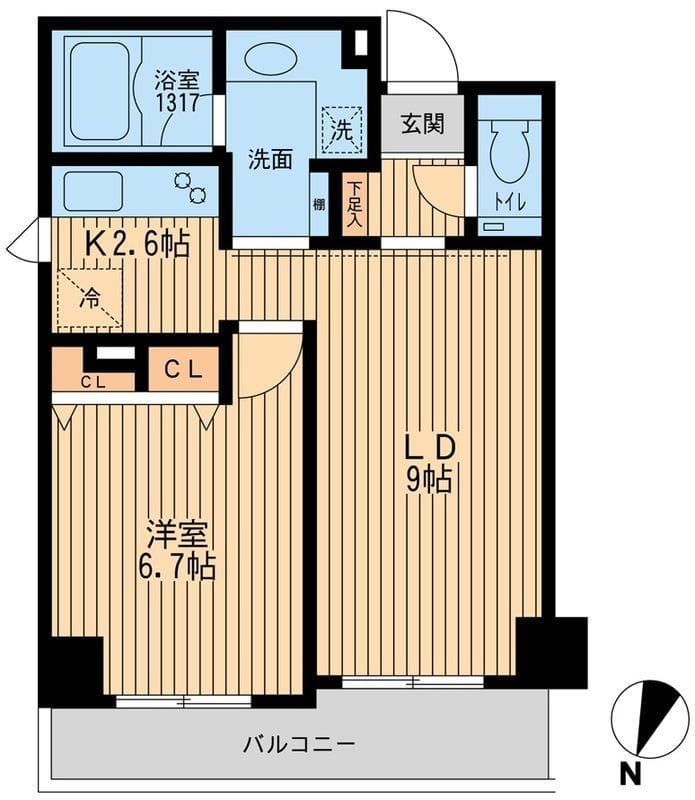 クリオ上野毛ラ・モード 0406