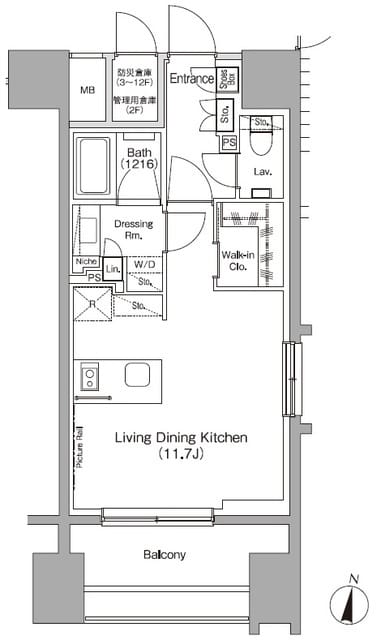 ザ・パークハビオ代々木初台 601