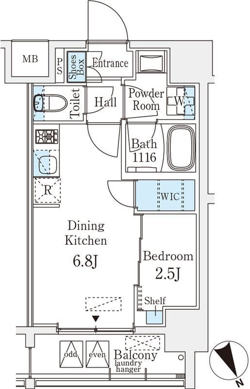 ベルファース八丁堀West 405