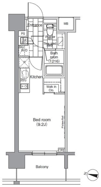 パークハビオ恵比寿 1002