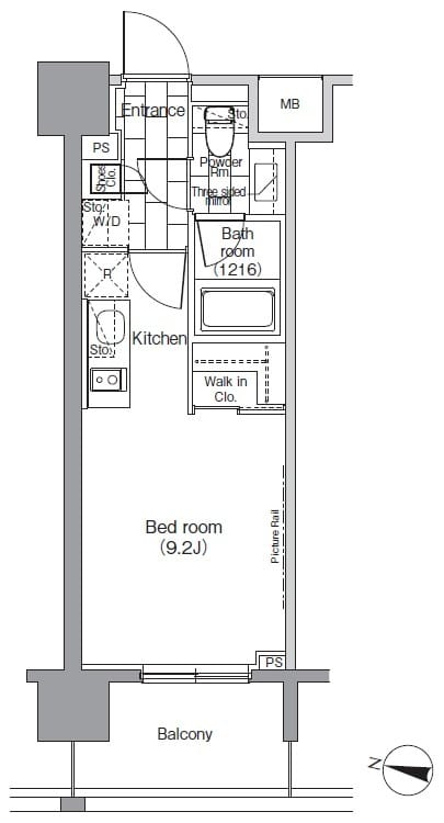 パークハビオ恵比寿 1202