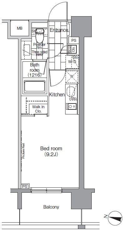 パークハビオ恵比寿 1203