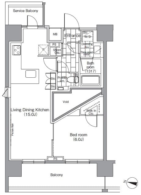 パークハビオ恵比寿 1301
