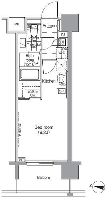 パークハビオ恵比寿 206