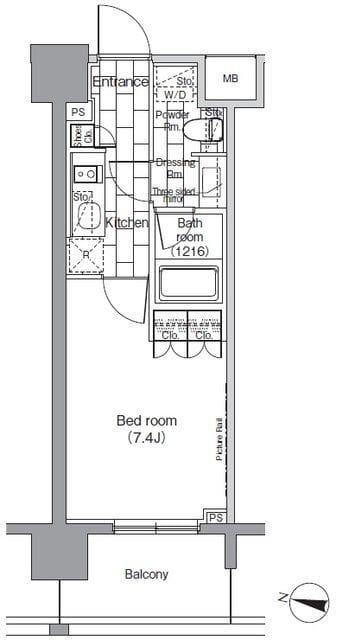 パークハビオ恵比寿 207