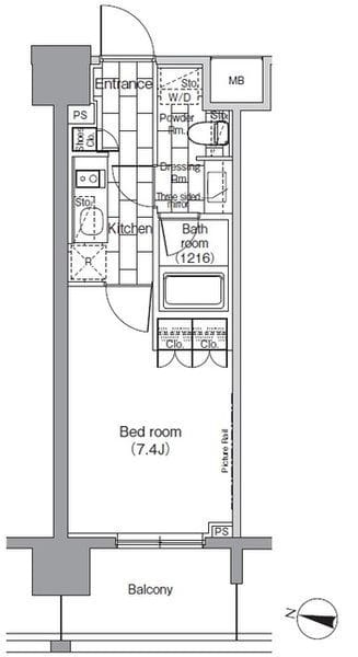 パークハビオ恵比寿 407