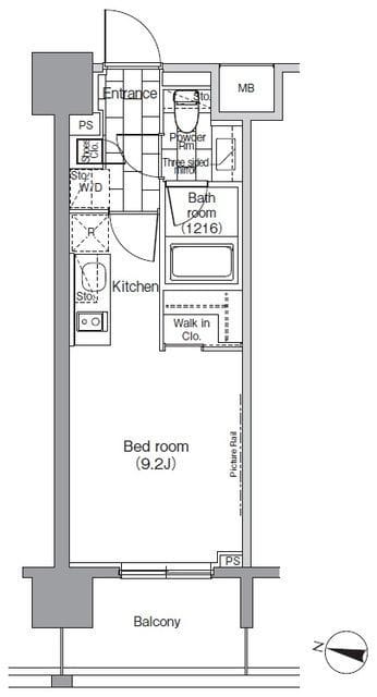パークハビオ恵比寿 704