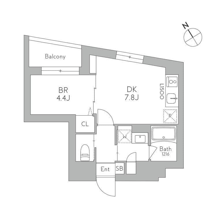 J.リヴェール武蔵小山West 103