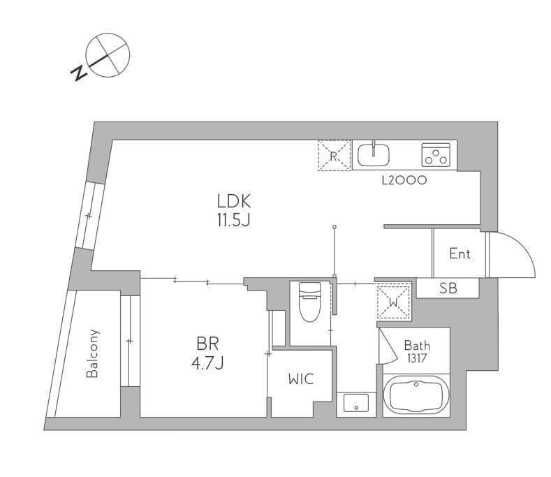 J.リヴェール武蔵小山West 202
