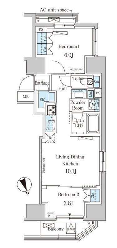 パークアクシス虎ノ門 1003